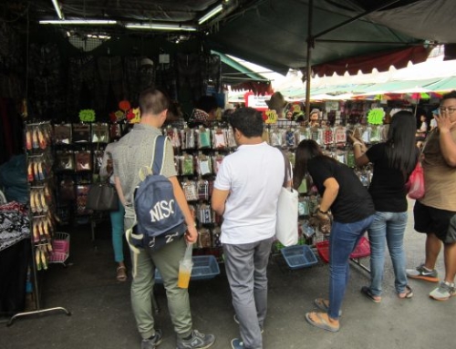 Advertising at Chatuchak Market