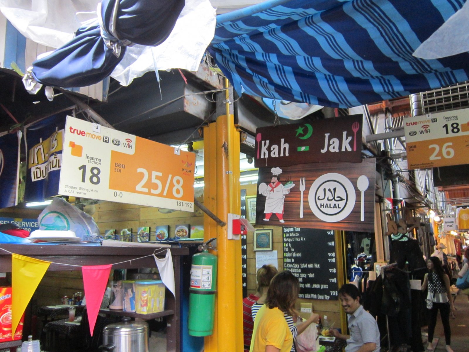 Sections at Chatuchak Market